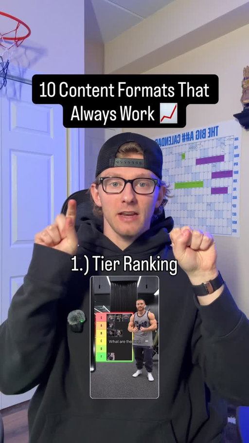 The best formats to use for your content

Tap on the reels to see the full vids or follow these creators below ⬇️

@jeffnippard 
@trainbloom 
@jun_yuh 
@alexpaule_ 
@briarcochran 
@ryanmagin 
@brock11johnson 
@mrbeast 
@jeffmagnusonfit