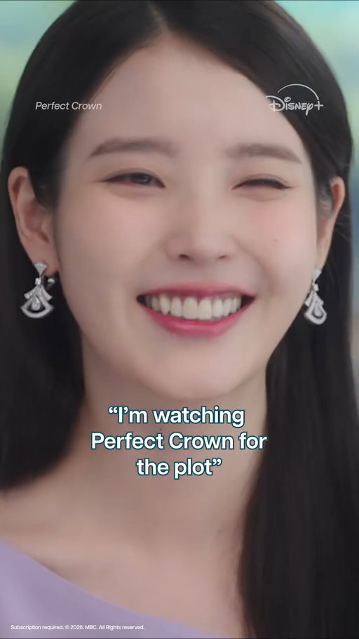Can you blame us? IU is just so talented 😍

#PerfectCrown, now streaming on #DisneyPlusCA