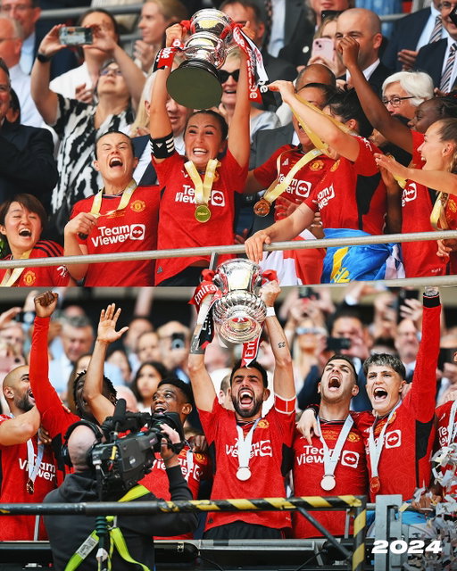 Only four clubs have managed to win the FA Cup and Women’s FA Cup in the same year 🏆

Chelsea and Manchester City are still in with a chance of doing it again this season 🤝