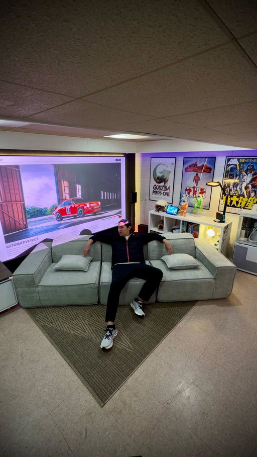 I am never leaving my basement ever again. 

I got the Rove Lab M1 sofa for the home theater and oh my goodness I can’t believe how comfortable it is. 

Plus setting this up was such a breeze it’s kinda crazy how easy it was. 

The sofa has this great mix of firm but soft cushions. It’s just so good sometimes I forget how long I have been in the basement gaming or watching movies. 

If you would like to get yours check the link in my bio. 

#rovelab #M1sofa #gifted #hometheatre