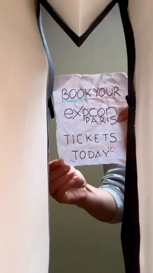 Paris left you a note.

It would be rude not to respond.

Register now. Link in bio. eXpcon Paris.✨🇫🇷🥐