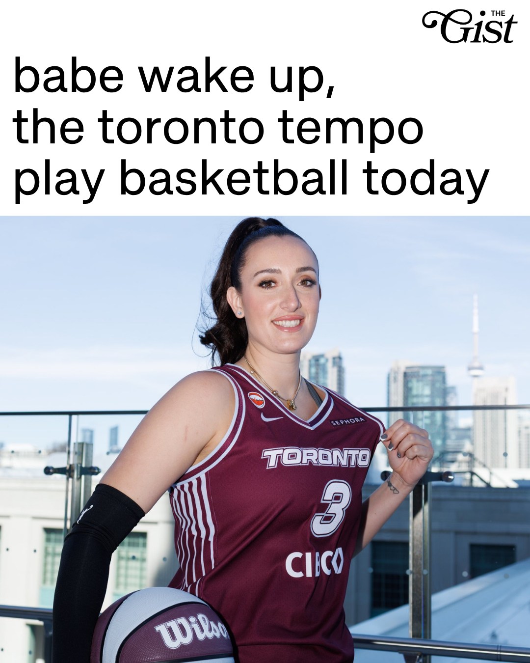 THE TORONTO TEMPO PLAY THEIR FIRST GAME EVER TODAY. 🥹🏀⁣
⁣
The Tempo host the Connecticut Sun in today's preseason matchup at Coca-Cola Coliseum. Tune in on WNBA League Pass or NBA TV Canada at 7 p.m. ET! 📺⁣
⁣
#womenssports #basketball #wnba #torontotempo