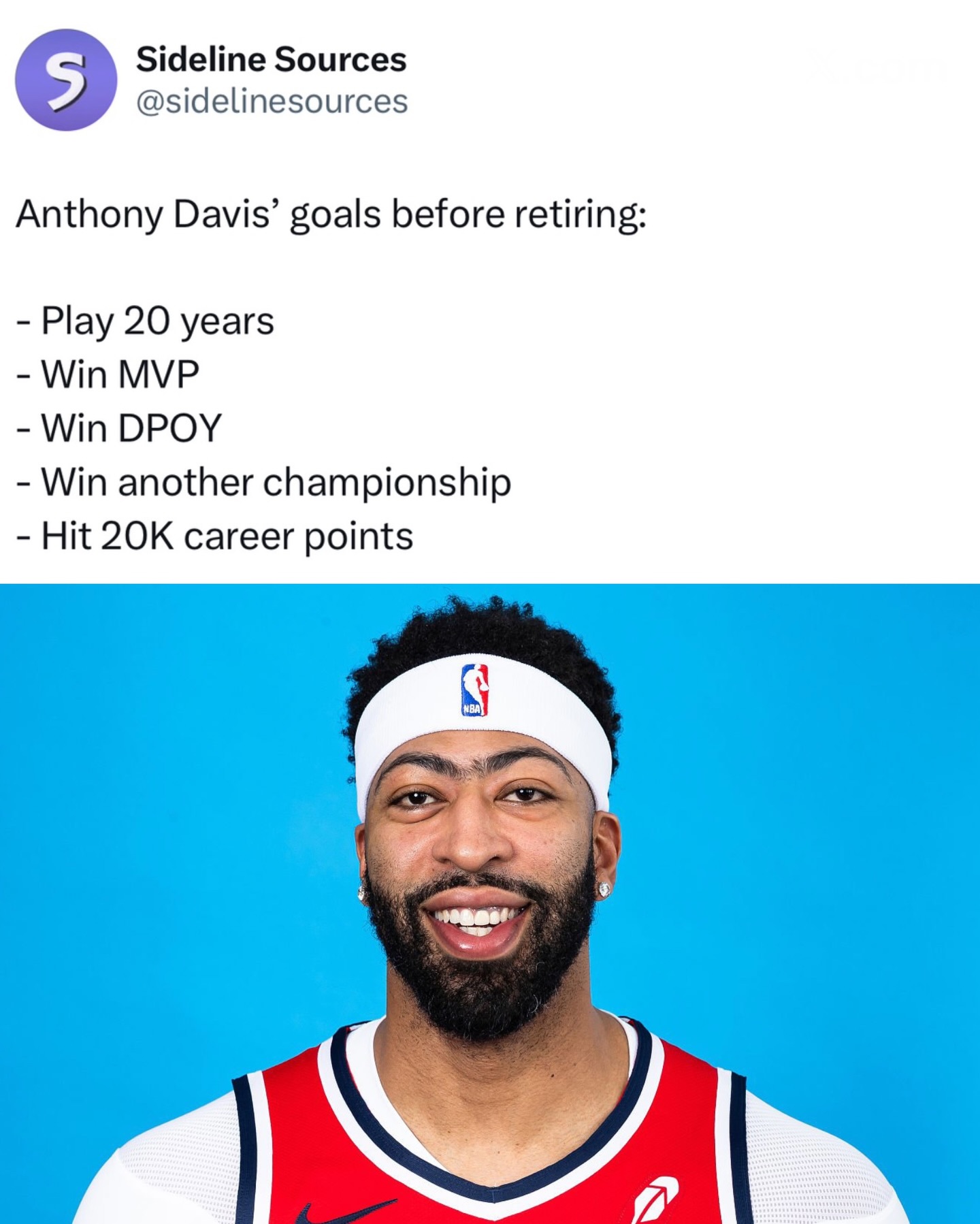 Crazy that Anthony Davis has never won a DPOY man… 

(via TheDunkCentral, twitter)