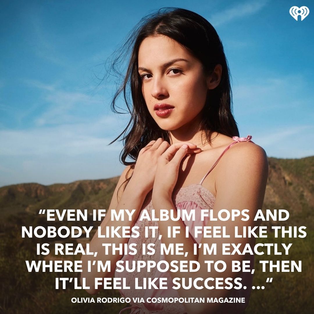 Olivia Rodrigo is getting vulnerable with her Livies! 💕🥹

Olivia revealed that it wasn’t hard to write about love for her upcoming album “you seem pretty sad for a girl so in love”. She just felt at times that it was cringe since it’s different from what she usually puts out and said “I want to make love songs that you can cry to.”

She spilled her secret on how she calms her anxiety during shows, “I’m serving anxious forever…I always pick out a person and just sing to them; everyone else is just on the side.”

She talked about some of the goals she wants to achieve including having more hobbies since she has been working from a young age.

Olivia also discussed some of the things she learned about love, how much she changed since her “SOUR” album and what she wants the next phase of her life to feel like.

📸: Morgan Maher, Cosmopolitan Magazine

#Livies #OliviaRodrigo #youseemprettysadforagirlsoinlove