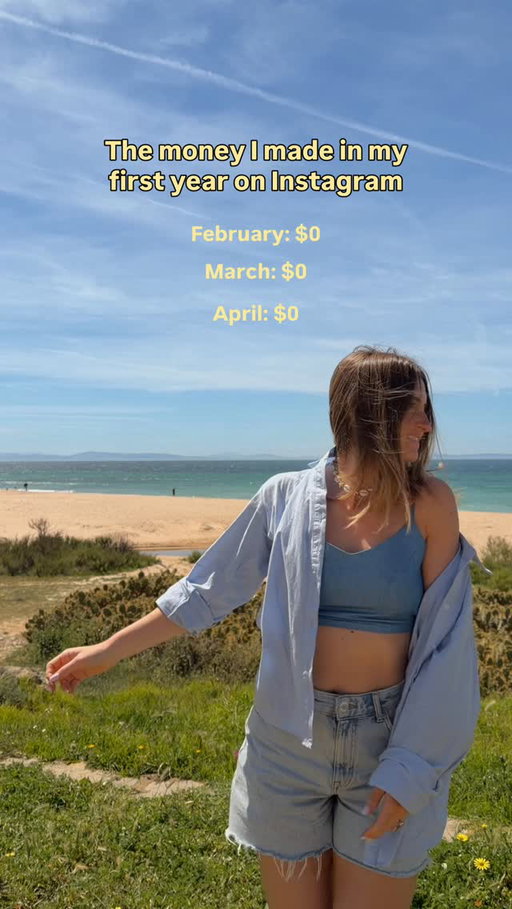 In my first few months on Instagram, I made… absolutely nothing.

Today my business brings in around $50K/month in passive sales

(if you want the full breakdown, comment “KIWI” and I’ll show you how I run my business)

I started this account in early 2020 while still working full-time in corporate as a brand manager.

At first, nothing really happened.

Then the pandemic hit, I got furloughed, and in April I decided: I’m starting a business.

By May, my first coaching clients came in.

By July, I quit my corporate job on my 26th birthday.

By October, I sold out my first group coaching.

And in January, our first online course launch made over $400,000 in sales (my split cash that month was $164,431).

If you’re in the early stage right now, keep going.

The work is stacking even when it feels invisible ✨

I believe in you xx