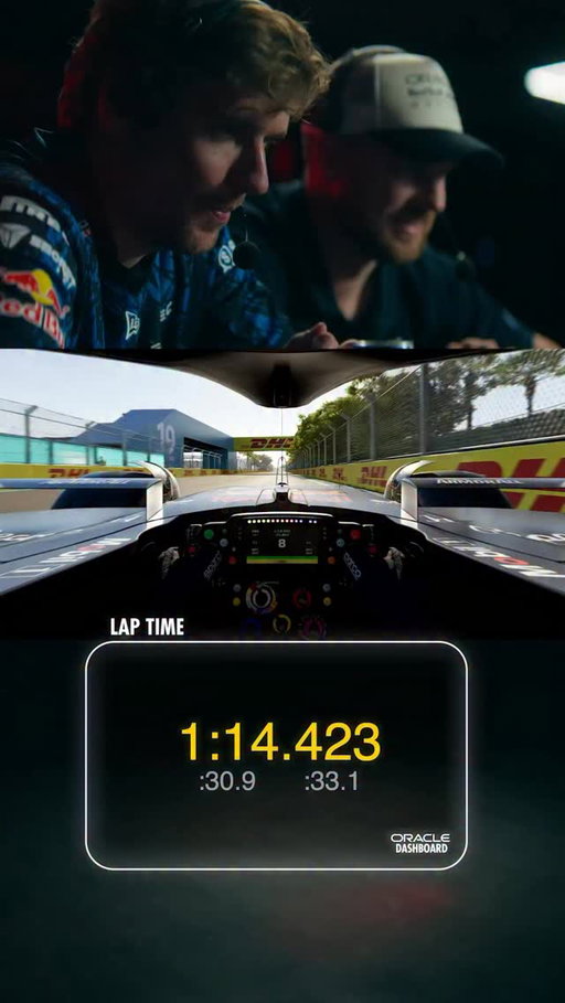 ‘That’s perfect,’ could be a new catchphrase? 🎮

Isack’s @Oracle Virtual Lap at #MiamiGP

#F1 #RedBullRacing @fanatec_official