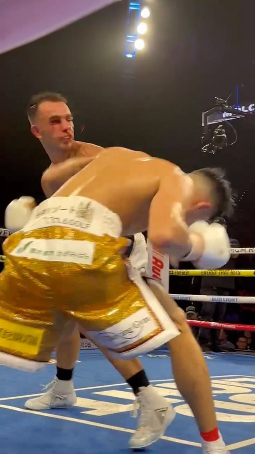 Re-live @Junto.N's 2023 KO of the year from ringside 🥶