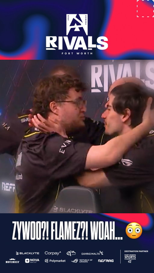@cs_zywoo x @flamezcsgo fanfics incoming?! 😳❤️ @teamvitality 

#BLASTPremier #CS2 #counterstrike