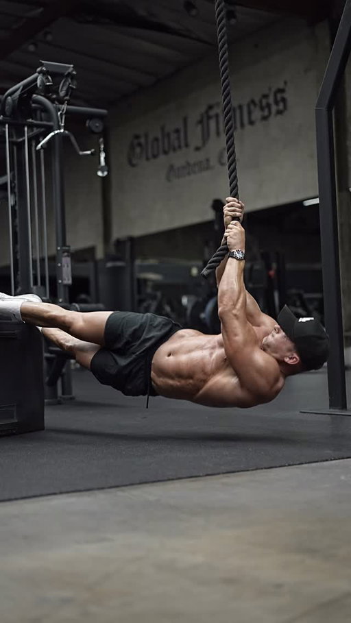 Try this rope exercise for an upper body and core burner. 

Gym: @globalfitnessstudio 
🎥 @rfmediasolutions