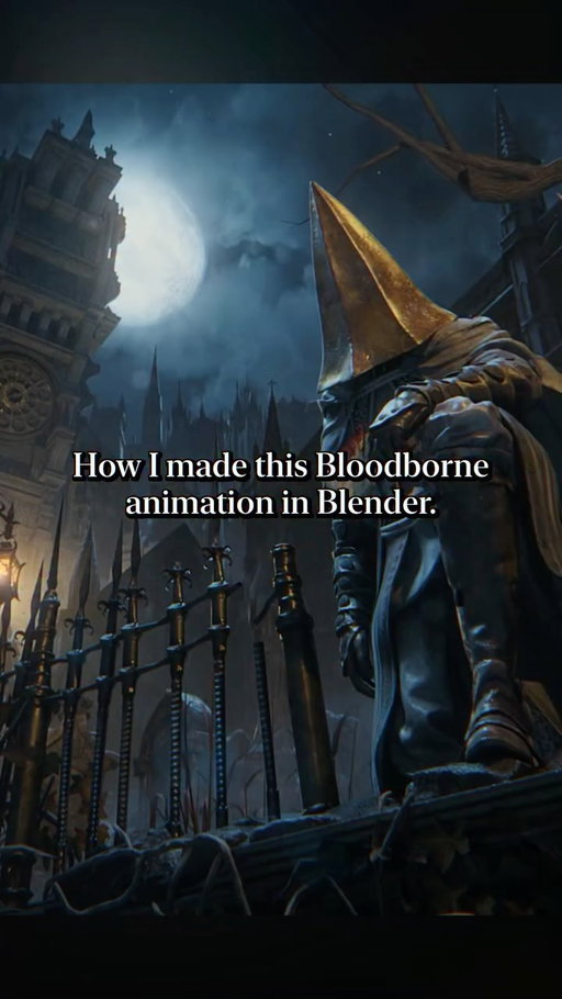 Making of my Bloodborne animation.🩸
.
.
.
#blender3d #3danimation #bloodborne #fromsoftware