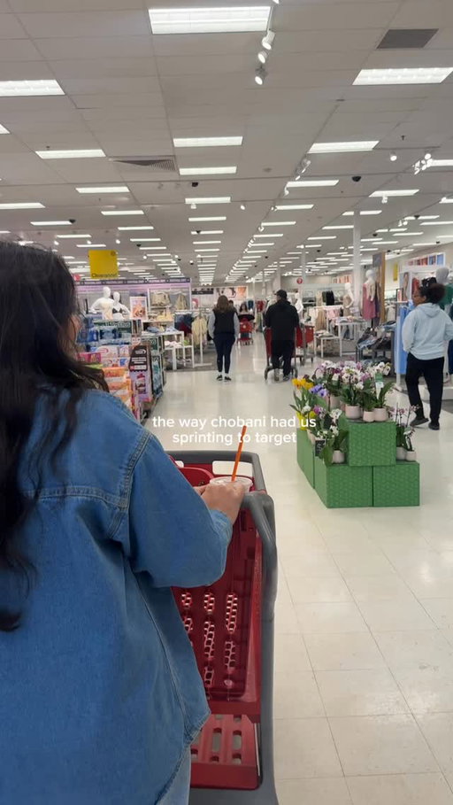 how I walk around in target knowing I got my hands on the last chobani flip 

#haul #targethaul #chobani