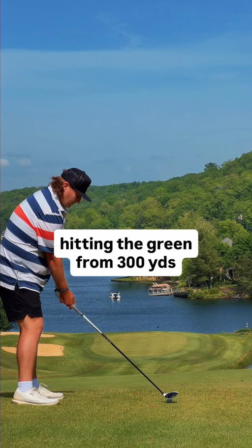 the hang time 😳 @explorecrossville #golf #crossville #explorecrossville #golfcourse #mountains