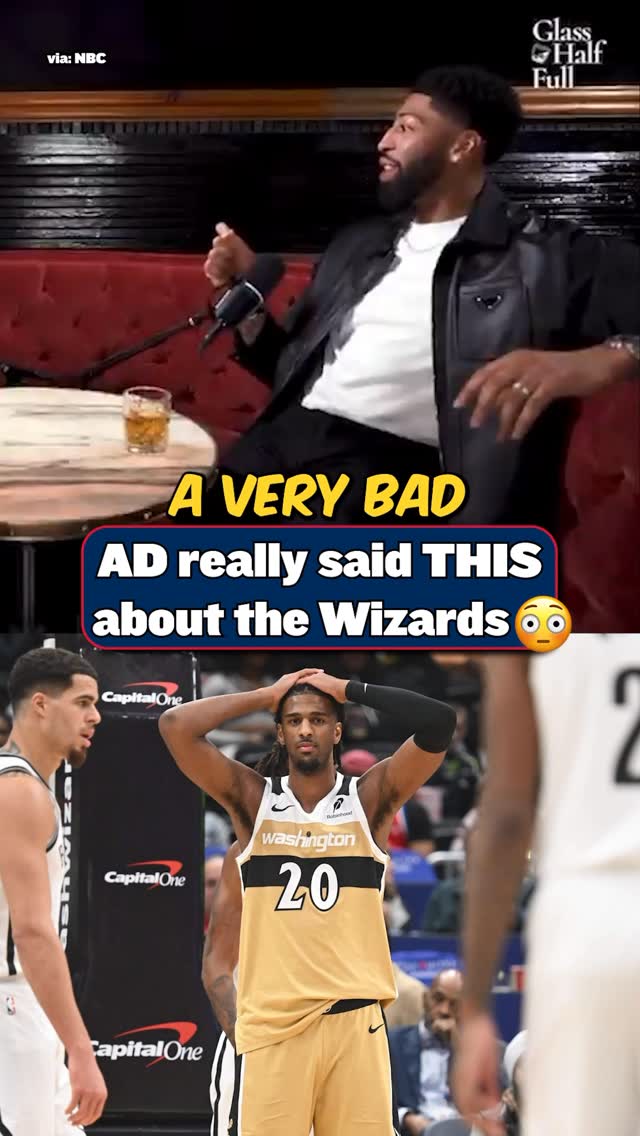 Anthony Davis really might never play a game for the Wizards 💀

(via @nbaonnbc) 

#anthonydavis #wizards #nba #nbaplayoffs