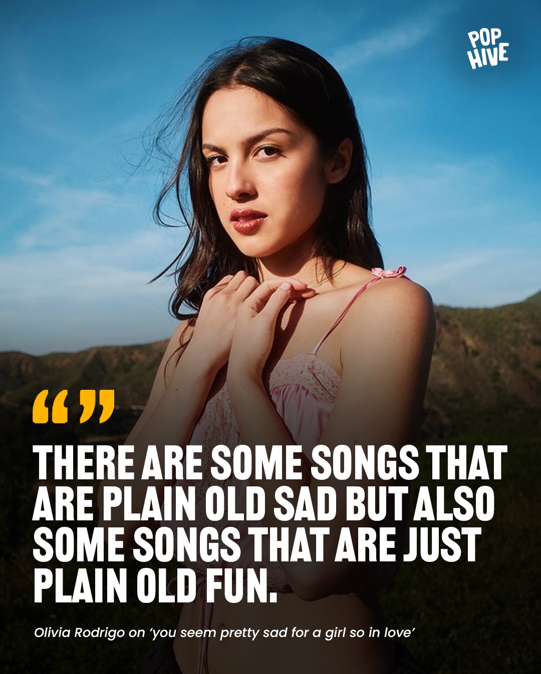 Olivia Rodrigo appeared on the cover of Cosmopolitan today, sharing plenty of details about her new album and what fans can expect❕👀 Are you excited❔⬇️