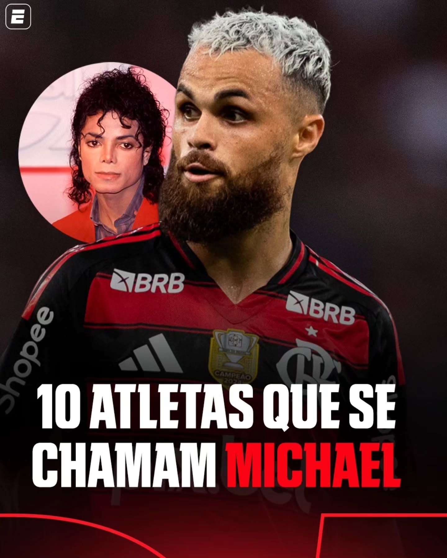 AUUUUUUUUU 🕺🪩🎶 Michael Jackson marcou a história da música como REI DO POP e esses atletas deixaram suas marcas no esporte. Lembra de mais algum esportista chamado Michael, fã de esporte? Deixa aí nos comentários! 

#MichaelJackson