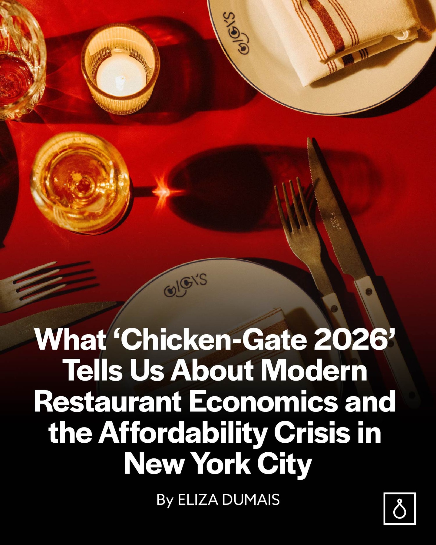 Earlier this month, an NYC councilman's post about wine bar prices sent the city abuzz, but between both sides of the debate lies a tale of modern economics.

Tap the 🔗 in bio to read the full article by @elizadumais.