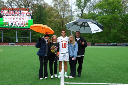 Confirmation & senior day.

God bless Princeton lacrosse 🧡