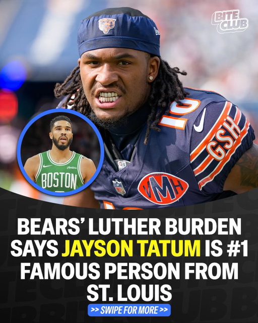 Who’s the best celeb from st. Louis?! Bears’ Luther Burden ranks Jayson Tatum #1! 

#chicagobears #bostonceltics #jaysontatum #stlouis