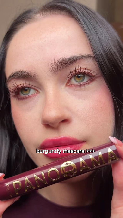 If your seeing this it’s your sign to try burgundy mascara❤️✨ @lorealparis