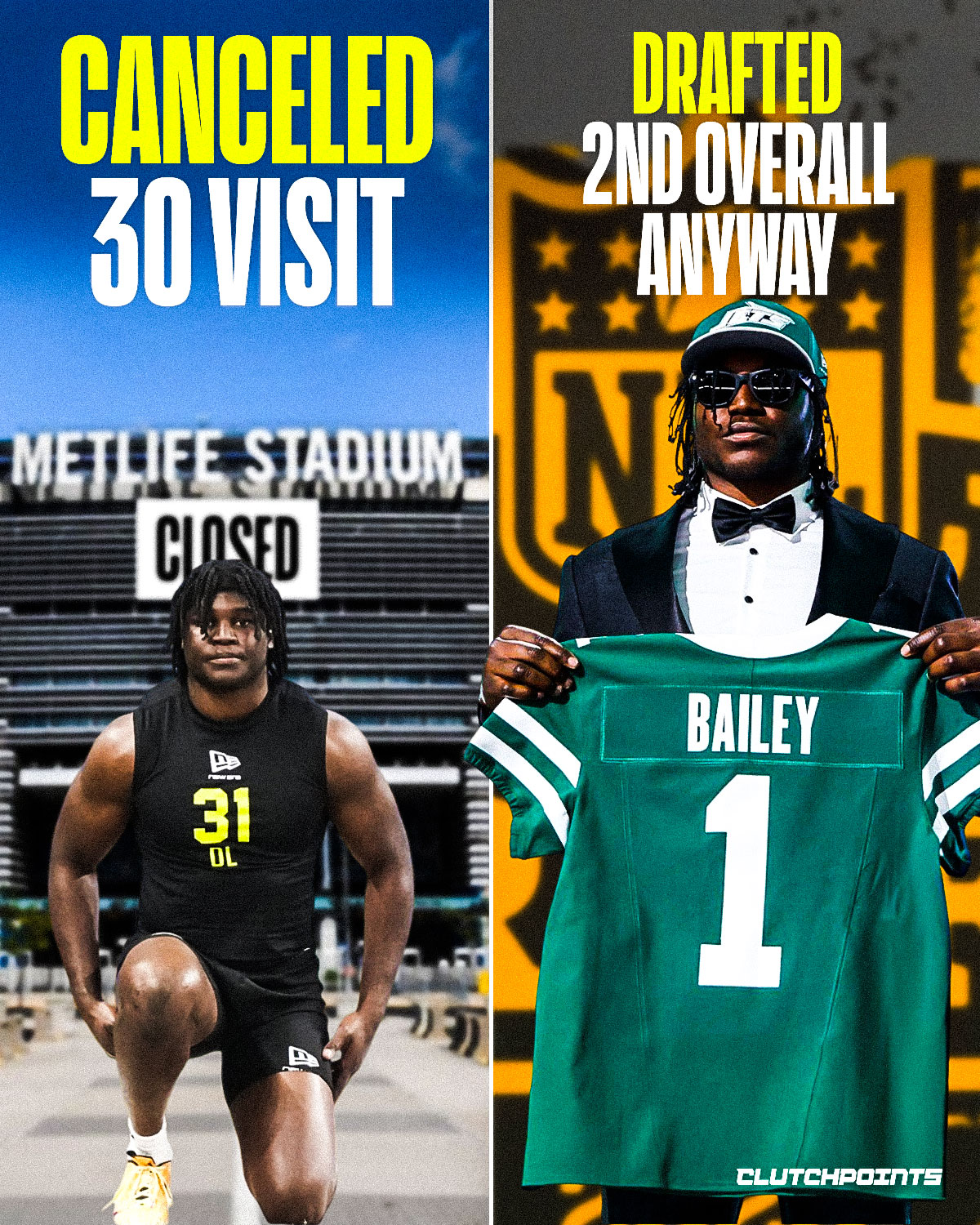 NFL draft season is 90% lies and 10% actually turning in the card. 

The Jets took that to heart by "closing" their facility to David Bailey right before the draft, only to make him the highest defensive pick in franchise history.

It was a classic smoke screen that had the entire league thinking they were looking elsewhere. 

In reality, the 14.5 sacks he put up at Texas Tech were the only interview they actually needed. While everyone else was analyzing visit schedules, New York was busy printing his jersey.

He didn't need a tour of the building to know exactly how to get to the quarterback. 

Now he’s the anchor of a new-look defense, proving that if your tape is loud enough, you don't even need to show up for the final meeting. ✈️🗽