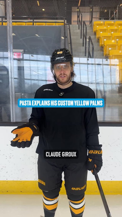 Soft palms? Crispy shots 🏒

@davidpastrnak with a quick breakdown on the mitts that keep people talking.