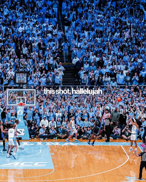 Tar Heels, hallelujah 🐏