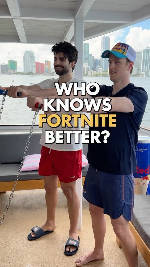 Who knows Fortnite better: @sypherpk or @lachlan? 👀

#redbullgaming #redbull #gaming #fortnite