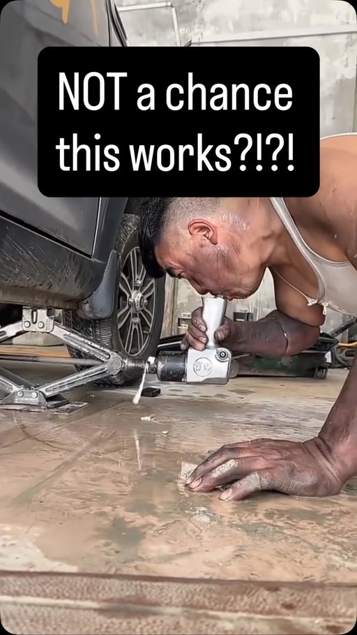 NO air hose, NO problem! I didn’t have enough hot air for this one… but you might! 🌬️