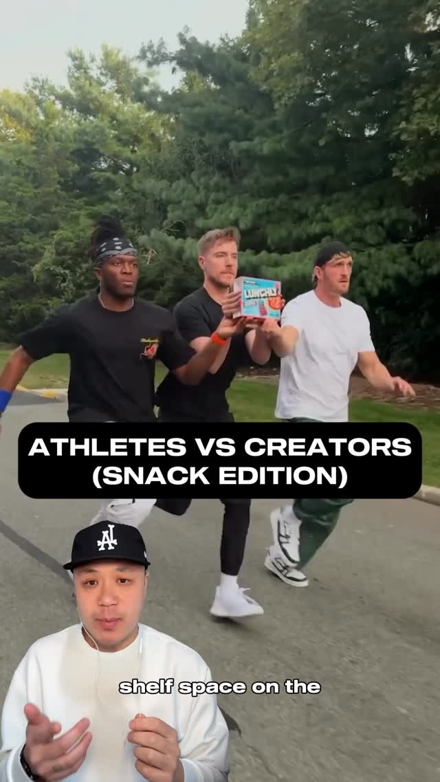 The snack aisle is becoming the newest battleground for athletes and creators. 

New brands like Lunchly from Mr. Beast, Logan Paul, and KSI are turning food products into internet entertainment designed for nonstop content and social distribution. 

At the same time, athlete-backed brands like Jams (Alex Morgan, C.J. Stroud, Micah Parsons) and Good Eat’n (Chris Paul, Paige Bueckers) are using sports culture and personality to compete in the growing healthy food space.

This isn’t just about snacks anymore but it’s about fandom, influence, and expanding a larger business portfolio beyond content or sports. 

Consumers are increasingly buying products tied to their favorite creators and athletes they already follow online. 

That emotional connection is becoming more valuable every day. 

The future of the food industry may not belong to the legacy corporations anymore but to the personalities that already own the culture’s attention.

#snacks #athletes #creators