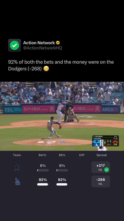 UNREAL ENDING 🤯

#betting #sportsbetting #actionnetwork #badbeat #mlbbets