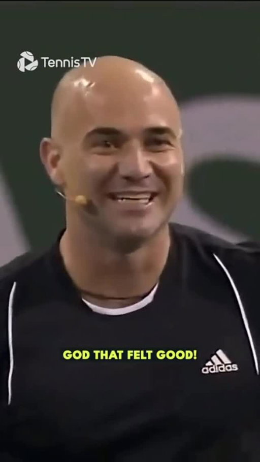 Clean as a whistle 🎯 

🎥: @tennistv #tennis #agassi #instatennis #indianwells #tennisparadise