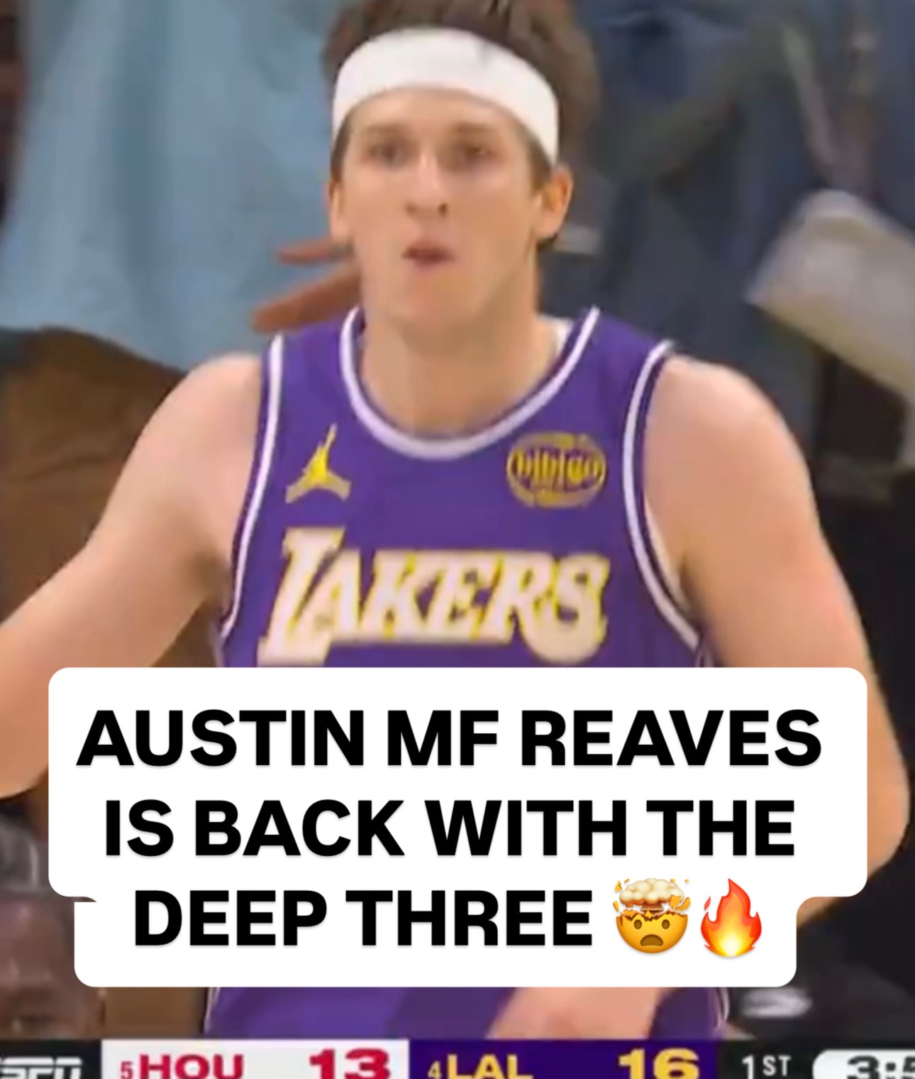 THE PLAYOFFS HAVE MISSED YOU AUSTIN REAVES 🔥🔥