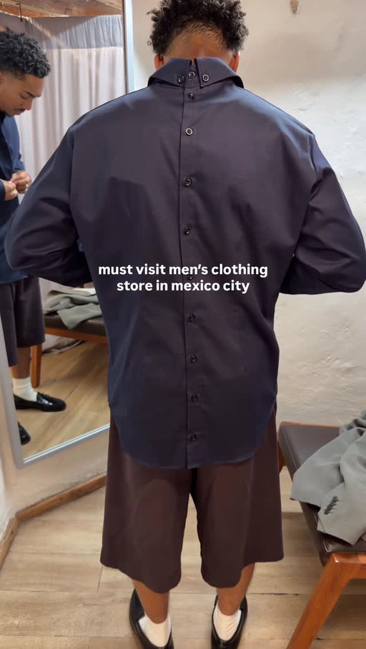 Boyfriend’s shirt had the most unique pieces I’ve seen in a while. #cdmx #mensfashion