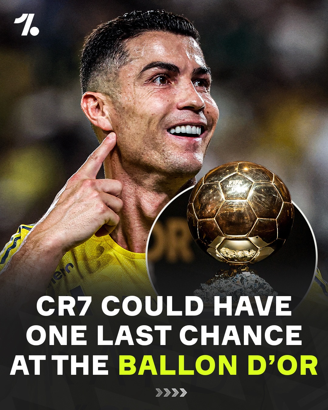 Cristiano Ronaldo could be flying under the radar for Ballon d’Or shouts at 41 years old 🐐🏆

Al-Nassr are in pole position for the Saudi Pro League and still chasing the AFC Champions League Two, with the World Cup on the horizon… a huge year ahead 👀

And then there’s the race to 1000 career goals - 2026 could be truly iconic 😮‍💨
