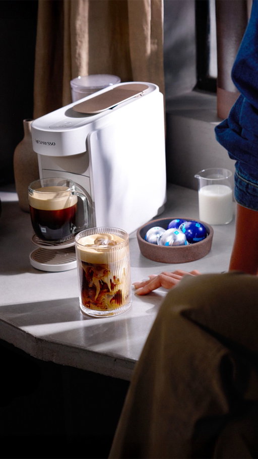 Two iconic flavor profiles. One button. Our creamy, dreamy NOLA Style Blend and Bold Blend are here to stay. 
 
Part of the Nespresso | Blue Bottle Coffee Collection. Only available in selected markets.