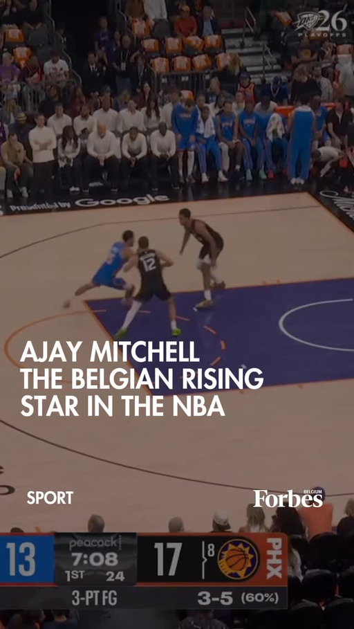 One of our own is taking over the NBA 🇧🇪

Ajay Mitchell. 22 points. 4 threes. A sweep sealed.

Full article on Forbes Belgium.

#ajaymitchell #okcthunder #nba  #forbesbelgium