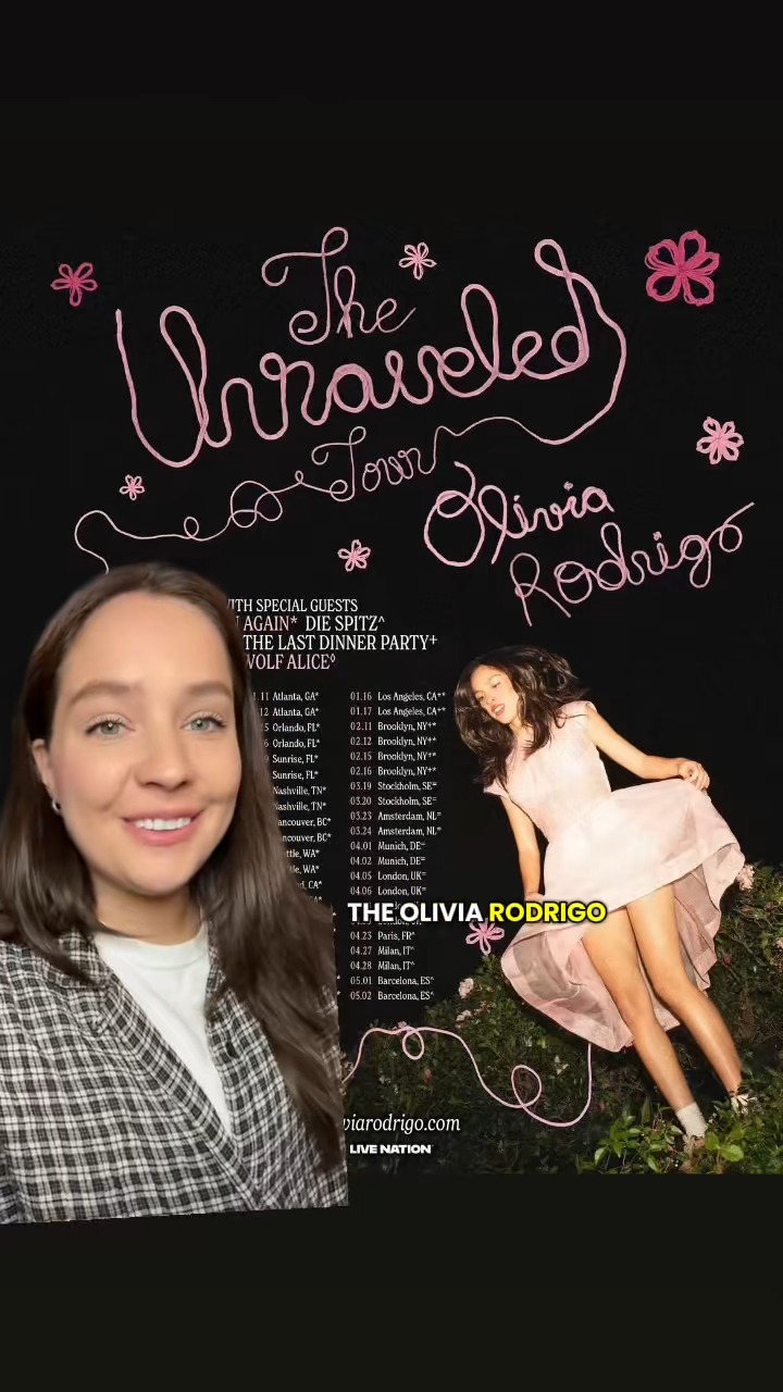 This is not a drill! Olivia Rodrigo has announced her Unraveled tour and there are CANADIAN DATES already!