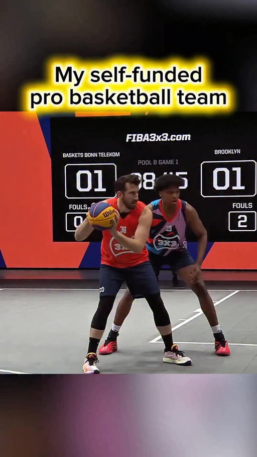 My Pro Team beat the German National Team! Up next: Bochum, a local German Pro team. Can we stay in first place?! #fiba3x3 #basketball #nba