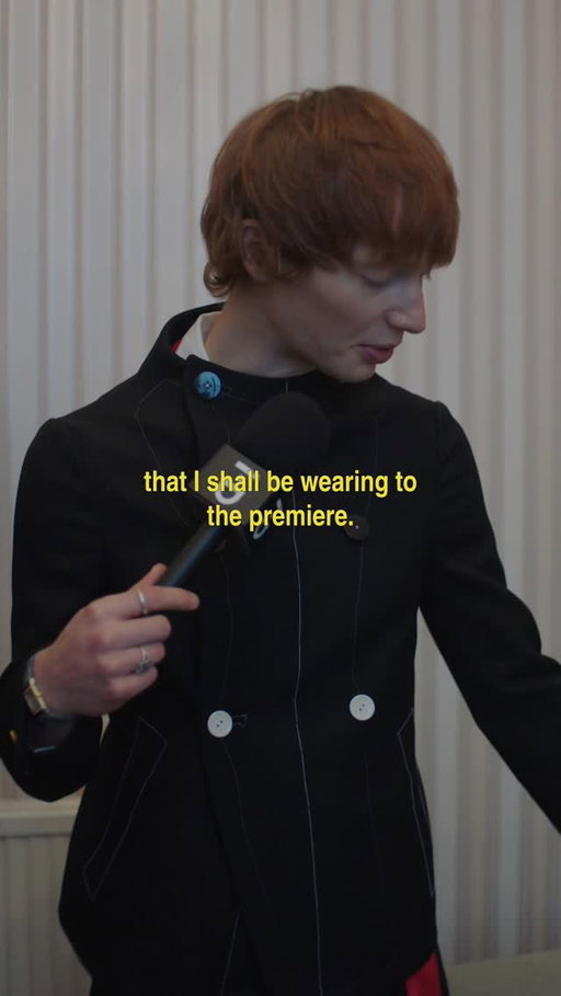 i-D went behind the scenes with @harry_lambert and @calumharper as they fitted Calum’s suit for the Devil Wears Prada 2 Premiere—inspired by one of pop culture’s most iconic characters, Mickey Mouse.