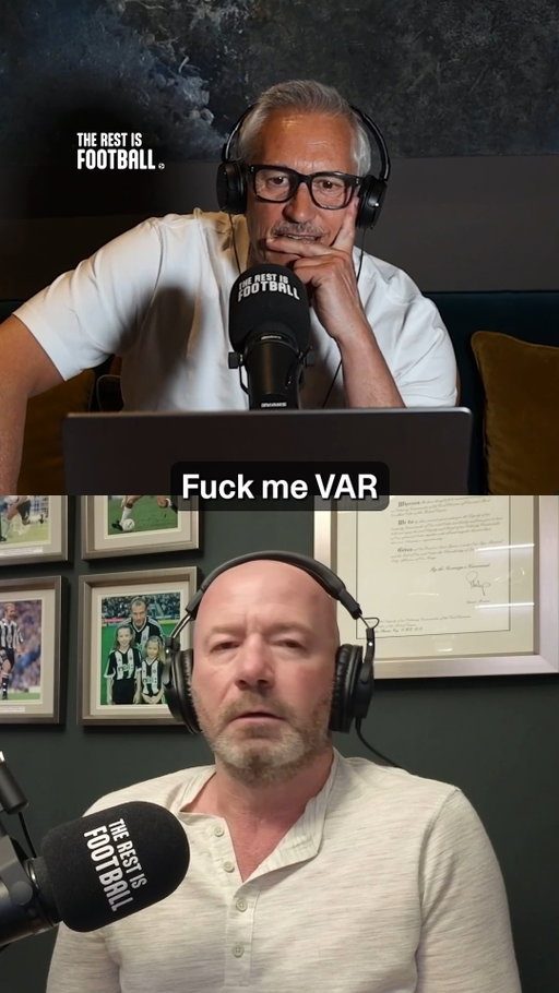 I don't know about anyone else but I think Alan isn't a fan of VAR 👀