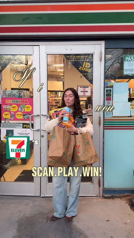 if i won scan.play.win… there would be signs 👀

@7elevencanada ‘s SCAN.PLAY.WIN! is on now until August 25, 2026 and it’s actually so easy :
buy anything, scan the 7 Eleven app, play, and you could win instantly

there are up to 5,000 prizes every single day (!!) like free snacks, drinks 

and if you grab certain items you can unlock extra plays + a chance to win bigger prizes like $10,000 or tickets to the biggest soccer game of the summer

download the app before you go and let me know what you win 🫶

#711ScanPlayWin #7ElevenPartner #ad
