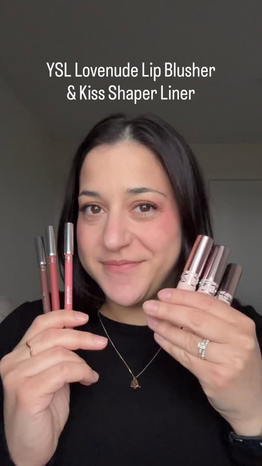 Soft glam starts with the perfect lip 👄 

Swatching + trying on the @yslbeauty Lovenude Lip Blushers in Nude Lavallière (44), Illicit Nude (07), and Red-Handed (04), paired with the Kiss Shaper Liners in Nude Lavallière (44), Burning Mauve (104), and Cocoa Flirt (107) for that perfectly sculpted, diffused finish.  They have a soft matte finish that feels like velvet on your lips. So buttery 🤤 

These combos are giving blurred, diffused, your-lips-but-better energy and I’m obsessed 🤍 Which one are you choosing? 

#yslbeauty #ysllovenude #blurredlipcombo