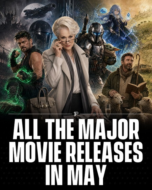 Swipe ⬅️ Here are the biggest movies hitting theaters in May.

Which ones are you going to watch?

#film #pubity #viral