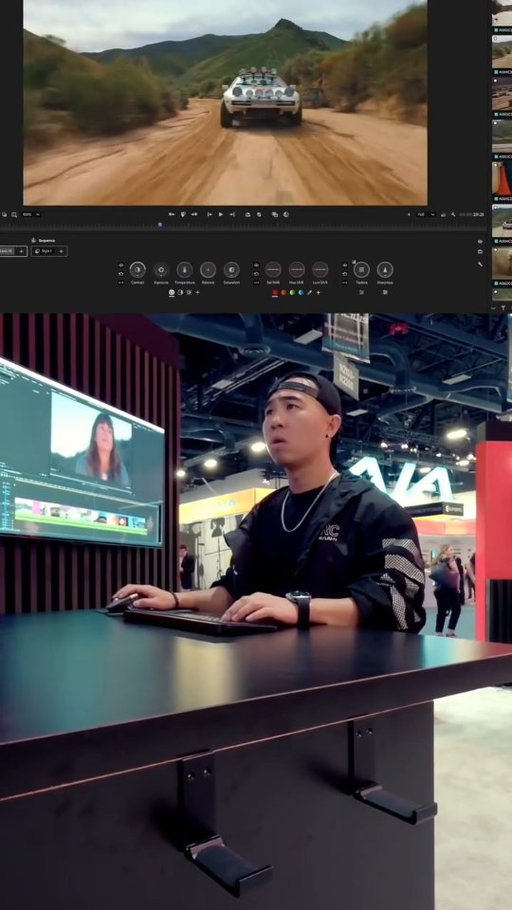 I learned how to PRO Color in 5 Minutes! I attended NAB with @AdobeVideo, and learned about Color Mode on Adobe Premiere (beta) and it made pro coloring EASY! From beginners to veterans, it gives the tools to users of any level to make professional color edits. TRY IT NOW! #adobepartner