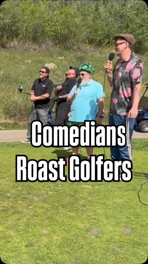 🤣Conor McDinklage? Peter DinkDavid? Only at the Great Outdoor Heckle Hole with @atomicimprov #golf  #comedy #roast #golfer #yeg
