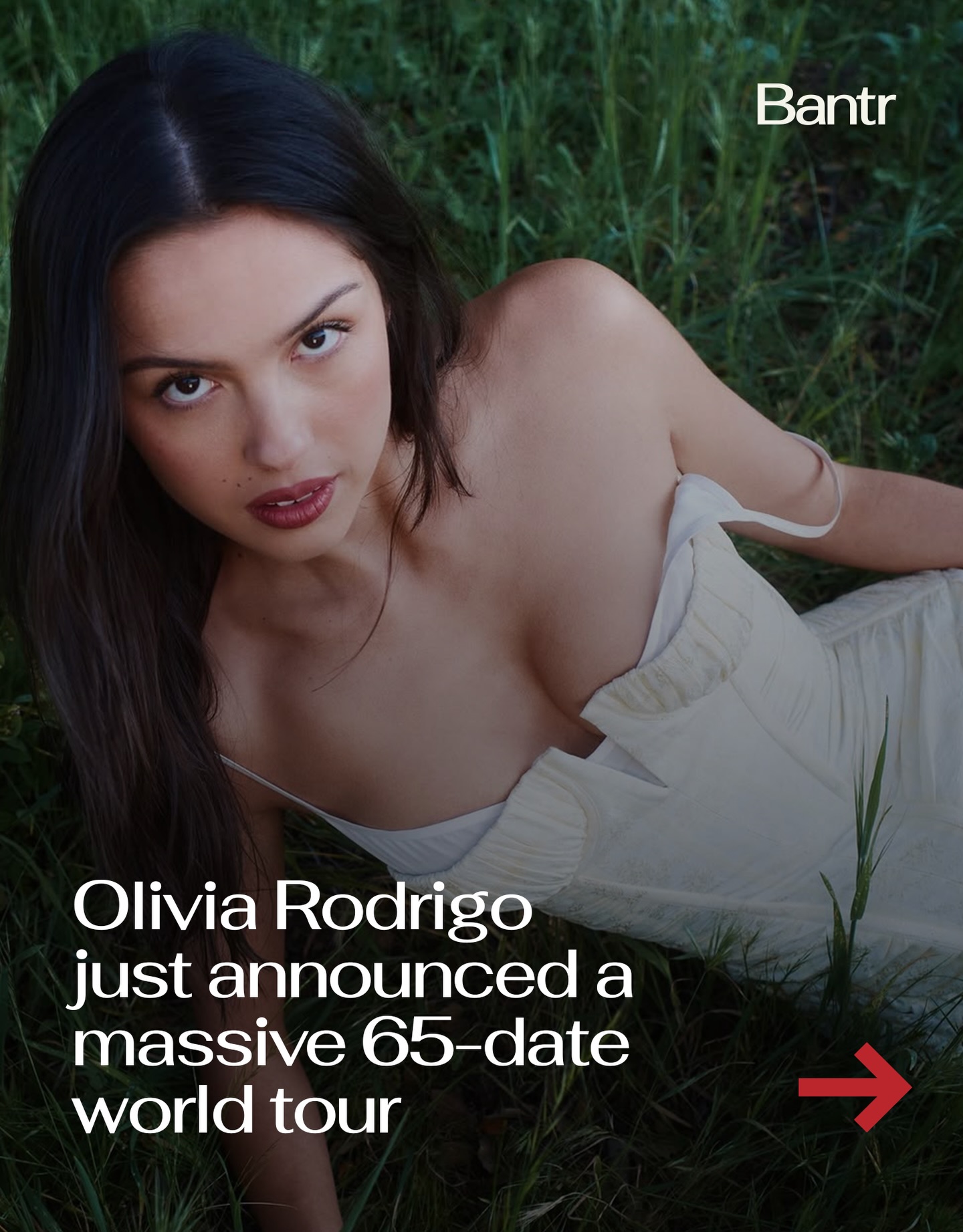 She’s not slowing down anytime soon.

Olivia Rodrigo just announced her “Unraveled Tour,” a 65-date run across North America, Europe, and the UK.

The tour kicks off September 25 and includes multiple nights in major cities like New York, Los Angeles, London, and Paris.

It’s all in support of her upcoming album You Seem Pretty Sad for a Girl So in Love, dropping June 12.

Tickets go on sale May 7, with presales starting earlier that week.

She’s also bringing back her $20 “Silver Star” tickets to make shows more accessible, though those will be limited.

So yeah, if you missed her last tour… this is your shot.

By the way, we have a weekly newsletter rounding up all of the biggest stories so you don’t have to. One newsletter, once a week. Link in bio.

Media via @oliviarodrigo/Cosmopolitan

#readbantr #oliviarodrigo #concerts