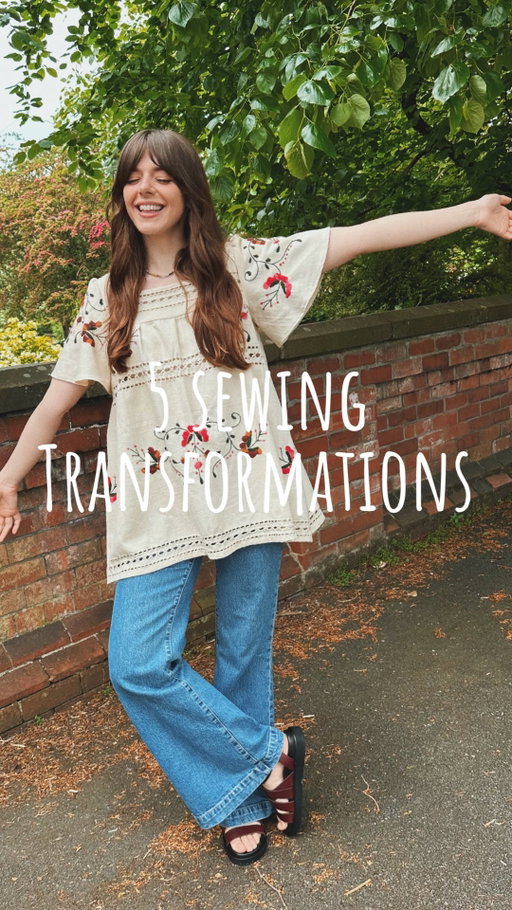 5 pieces I made with my own fair hands and am still so very proud of! Nothing pleases me more than a great sewing transformation. From tablecloths to duvet covers. Turned into dresses, blouse and skirts. Which project is your favourite? And more importantly what shall I make next! 

#isewmyownclothes #sewingprojects #thriftedstyle #sewinginspiration