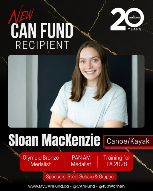 I am so excited to annouce that I have been selected as a CAN Fund recipient this year!

CAN Fund recieves no government funding and relys solely on donations from Canadians who believe in the athletes they are supporting. 

This support makes it easier to focus on training and all the aspects that go along with it. Proper nutrition, recovery, competitions, equipment and training camps would not be possible without the support from CAN Fund!

If you would like to learn more about CAN Fund or be a part of someones athletic journey, check out their social media (@CANFund) or website (http://www.MyCANFund.ca)!

Thank you CAN Fund🍁🫶