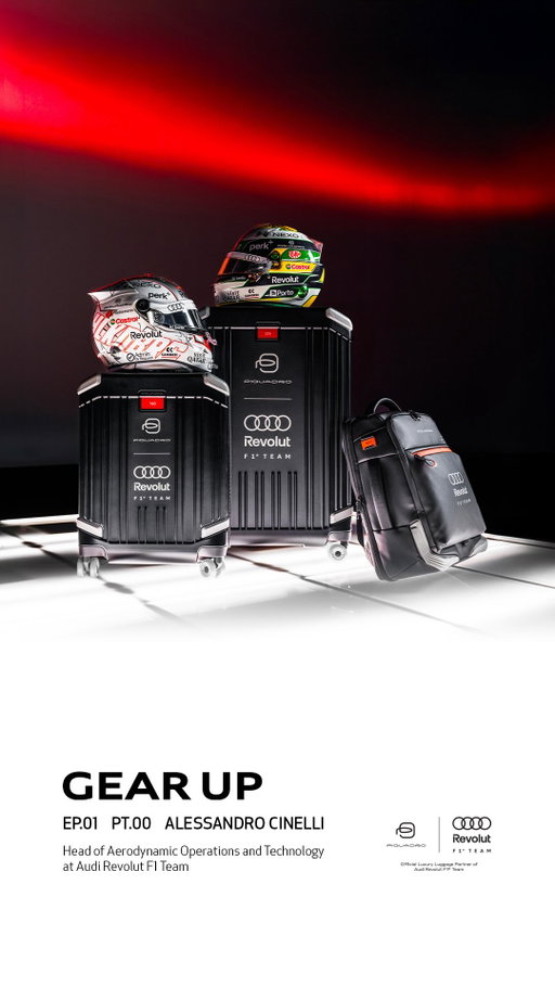 GEAR UP - exploring the shared vision of performance between @piquadrofficial and @audif1 .

Ep. 01 | Alessandro Cinelli - Head of Aerodynamic Operations and Technology at Audi Revolut F1® Team.

#DoubleYourPerformance #Piquadro #ARF1