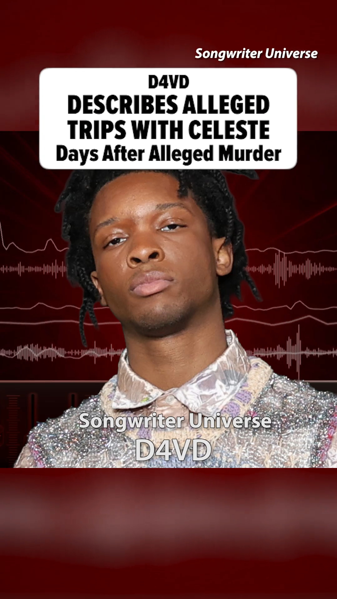 🚨👀 D4vd described alleged trips he took to London and Houston during an interview published days after prosecutors claim he murdered Celeste Rivas Hernandez.

FULL STORY AT THE LINK IN BIO. 

🎥: Songwriter Universe